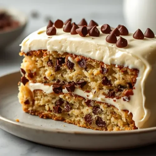 Chocolate Chip Cake recipe