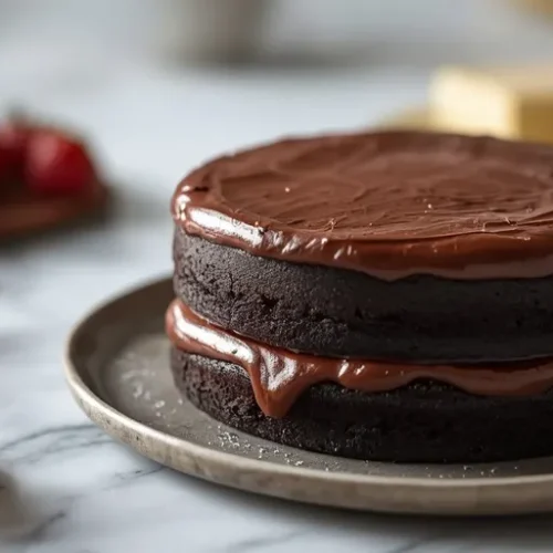 Chocolate Ganache Birthday Cake recipe