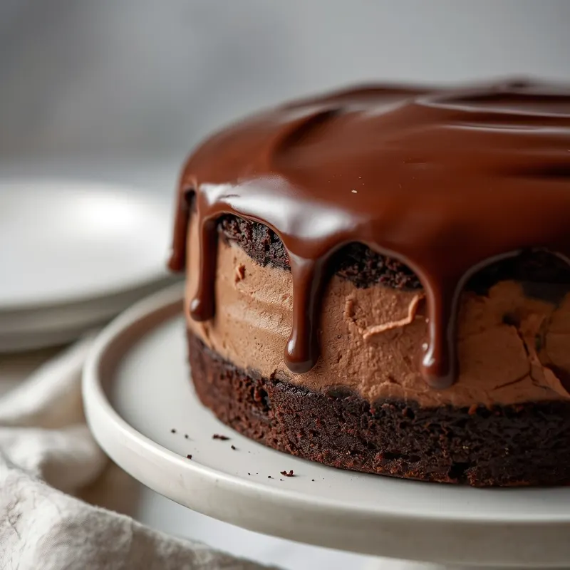 Moist Chocolate Ganache Birthday Cake Moist Chocolate Ganache Birthday Cake