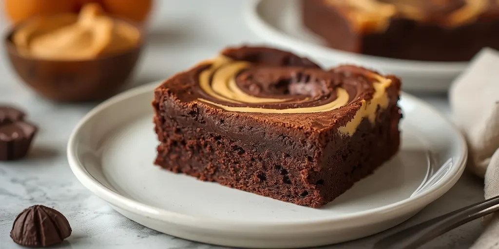 Chocolate Peanut Butter Brownies recipe