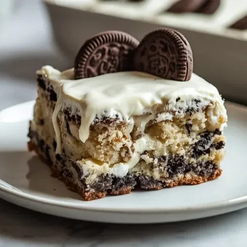 Cookies and Cream Sheet Cake recipe