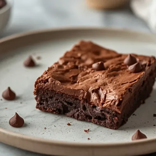Double Chocolate Chip Brownies recipe