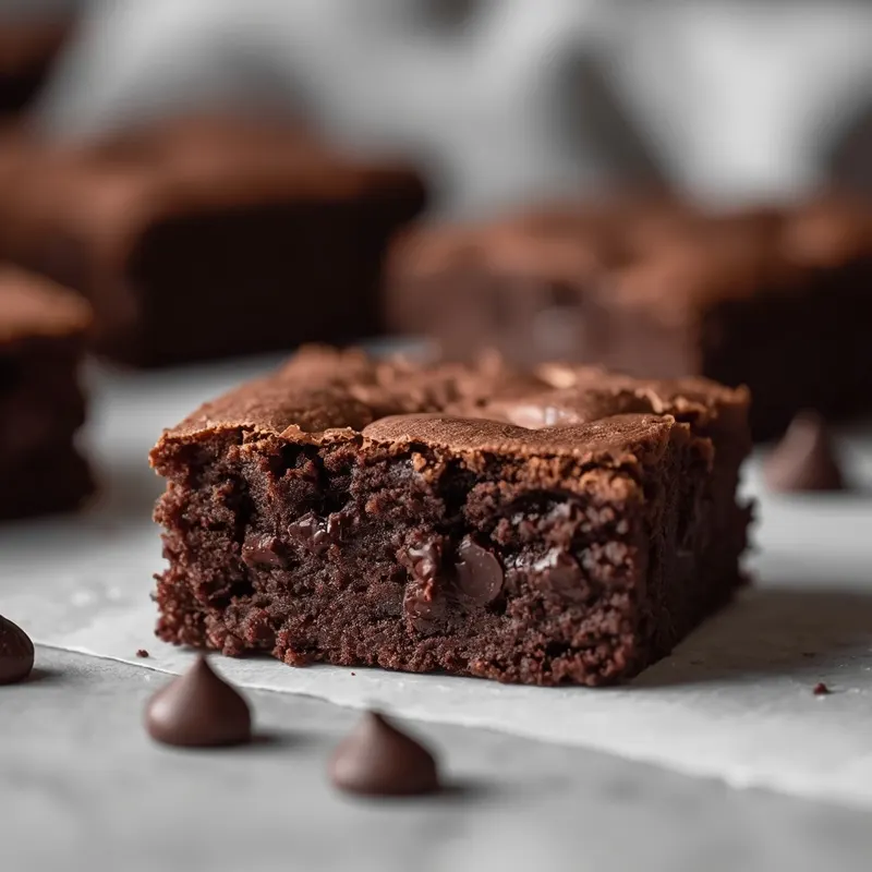 Rich Double Chocolate Chip Brownies for Chocolate Lovers