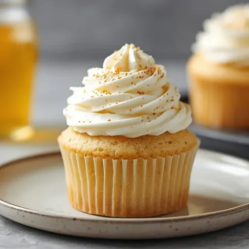 Honey Vanilla Cupcakes recipe