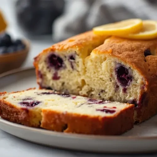Lemon Blueberry Loaf Cake recipe