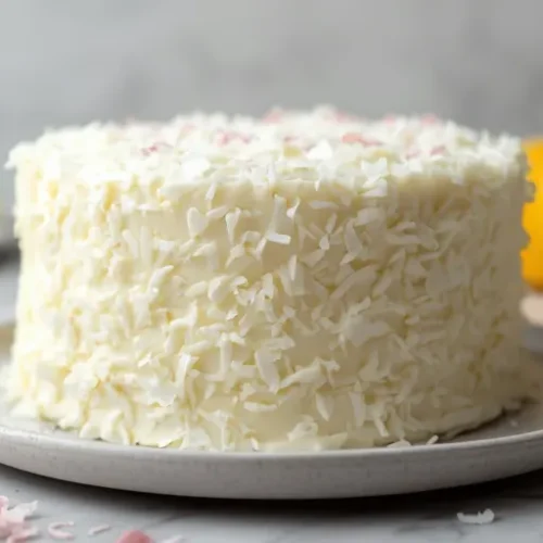 Lemon Coconut Layer Cake recipe