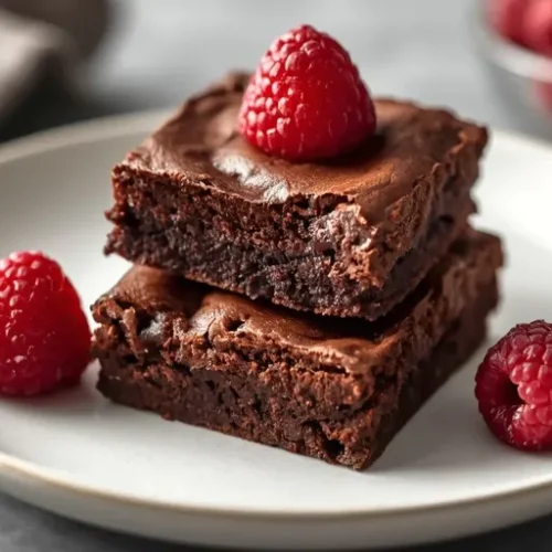 Raspberry Brownies recipe