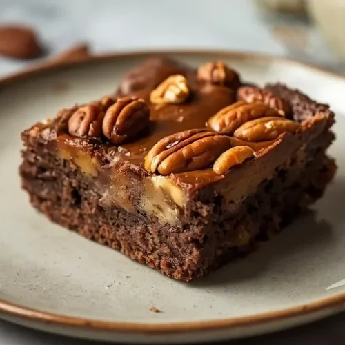 Turtle Brownies recipe