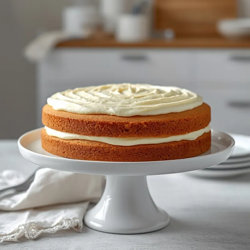 Fluffy Vanilla Butter Cake with Rich Butter Flavor Fluffy Vanilla Butter Cake with Rich Butter Flavor