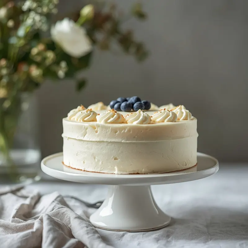 Fluffy Vanilla Chiffon Cake Fluffy Vanilla Chiffon Cake
