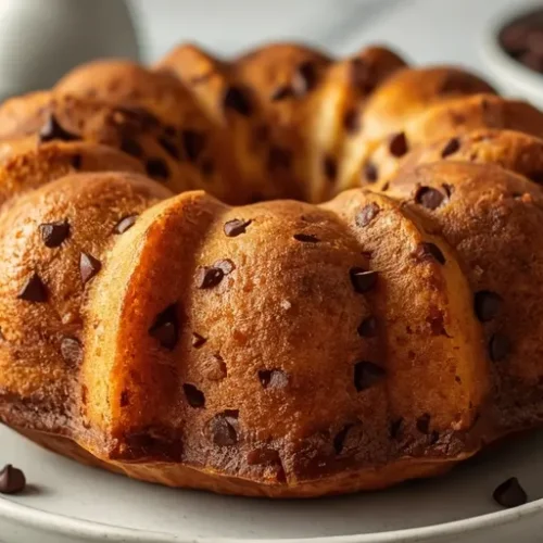 Vanilla Chocolate Chip Bundt Cake recipe