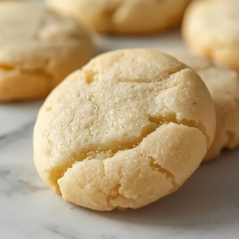 Soft Vanilla Sugar Cookies with Golden Edges Soft Vanilla Sugar Cookies with Golden Edges