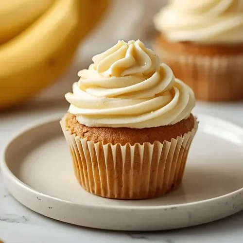 Banana Buttercream Cupcakes recipe