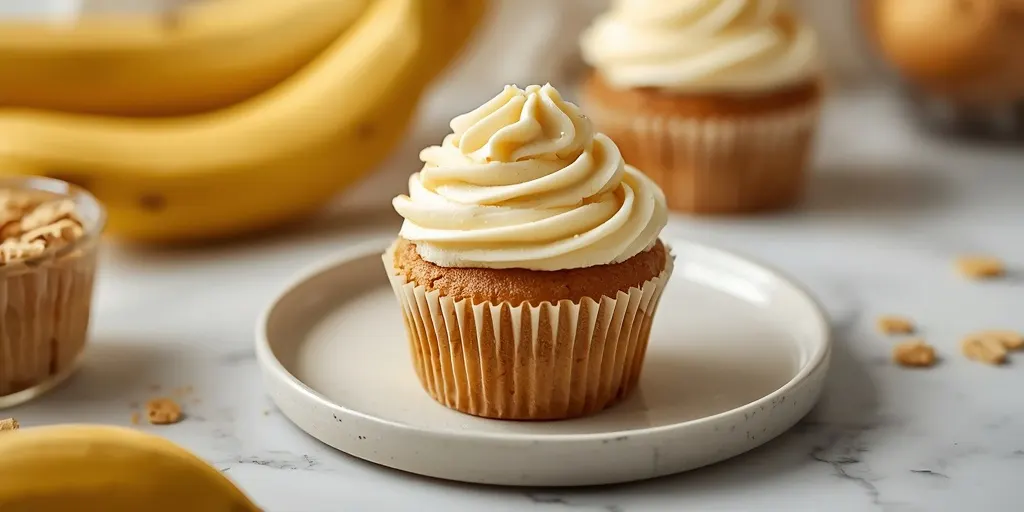 Banana Buttercream Cupcakes recipe
