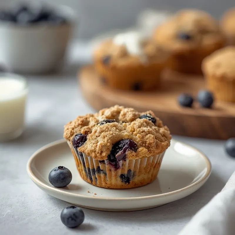 Fluffy Blueberry Crumble Muffin Cookies with Golden Streusel Fluffy Blueberry Crumble Muffin Cookies with Golden Streusel