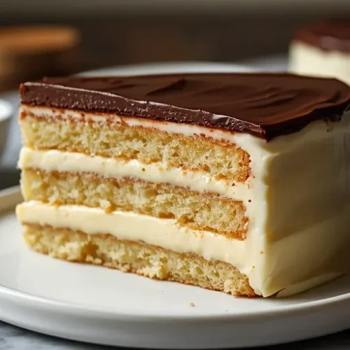 Boston Cream Layer Cake recipe