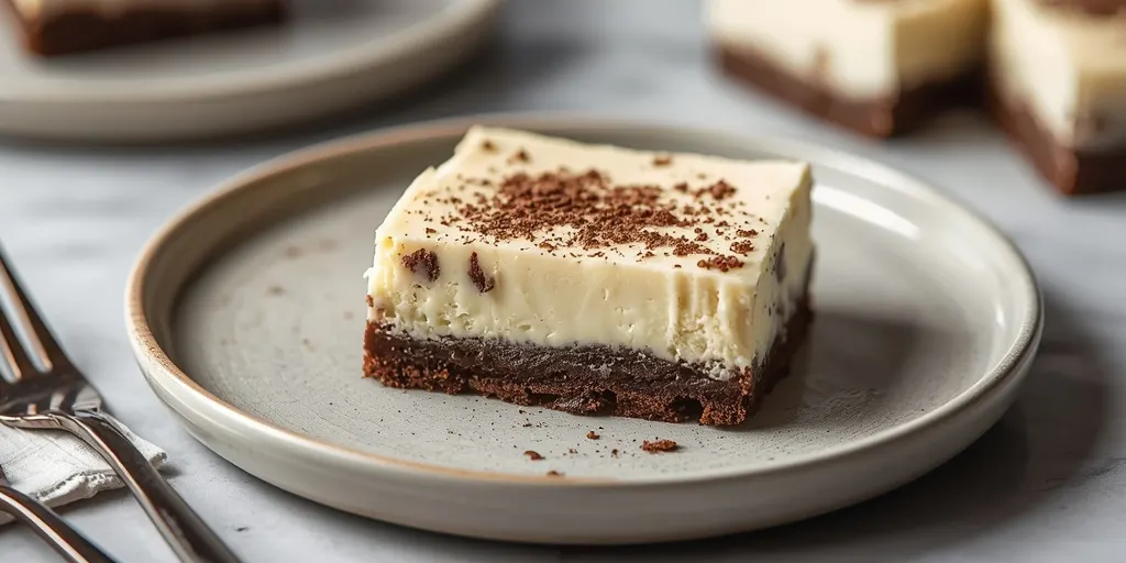 Brownie Cheesecake Bars recipe