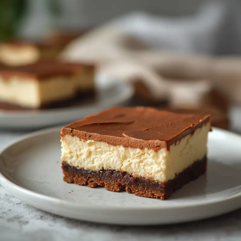 Creamy Brownie Cheesecake Bars