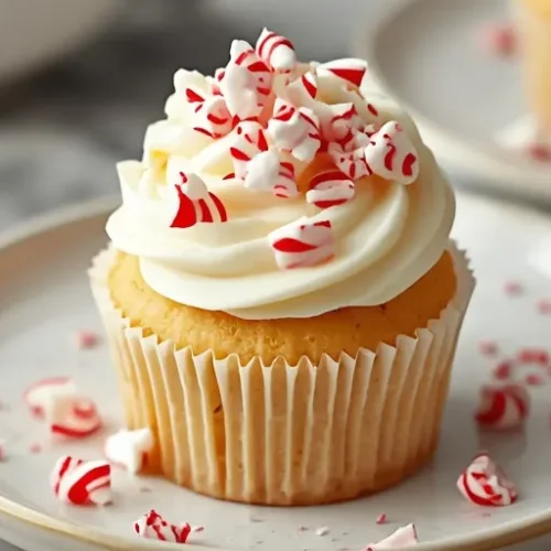 Candy Cane Cupcakes recipe
