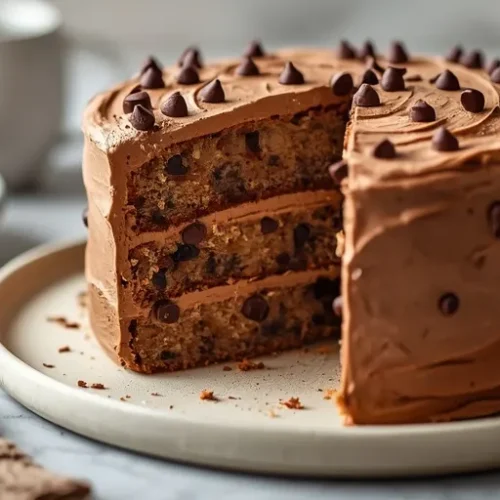 Chocolate Chip Layer Cake recipe