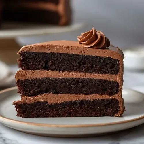 Chocolate Malt Layer Cake recipe