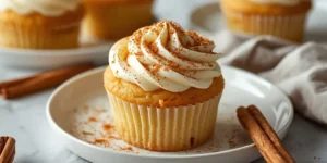 Golden Churro Cupcakes