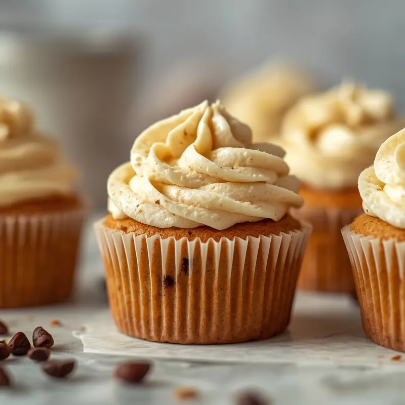 Creamy Coffee Cupcakes