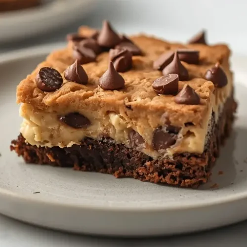 Cookie Dough Brownies recipe