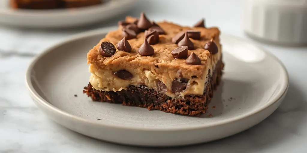 Cookie Dough Brownies recipe