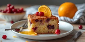 Fresh Cranberry Orange Cake