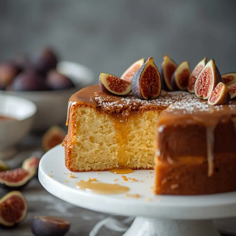 Fresh Fig Honey Cake Fresh Fig Honey Cake