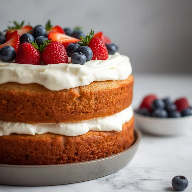 Fresh Berry Chantilly Cake Fresh Berry Chantilly Cake