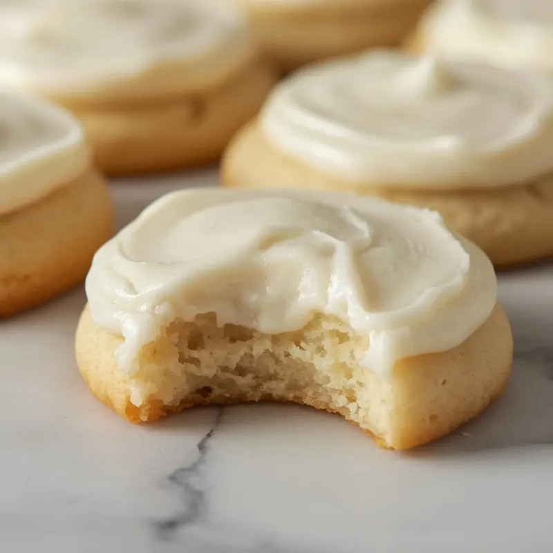 Soft Frosted Sugar Cookies