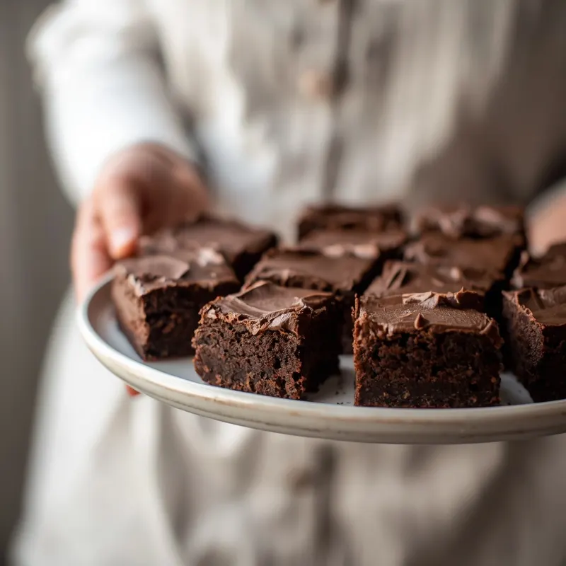 Rich Fudge Frosted Brownies Rich Fudge Frosted Brownies