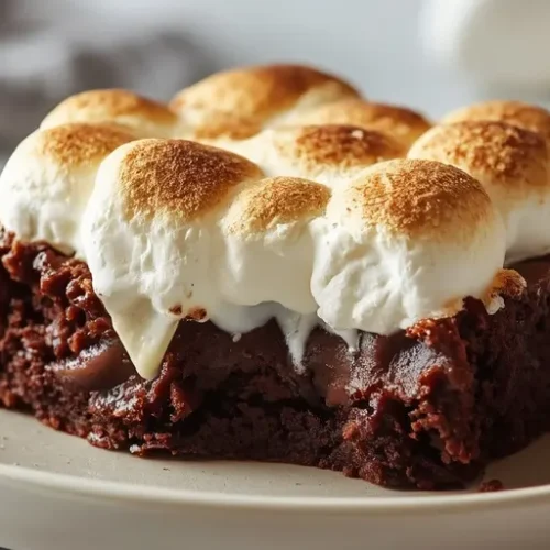 Fudgy Marshmallow Brownies recipe
