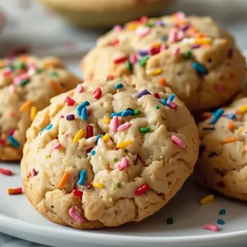 Funfetti Sprinkle Cookies recipe
