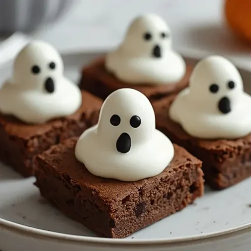 Ghost Brownies recipe