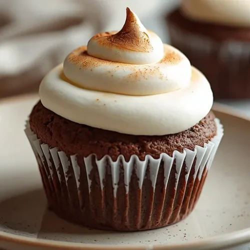 Hot Chocolate Cupcakes recipe