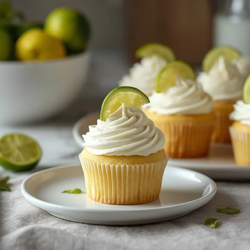 Fresh Key Lime Cupcakes