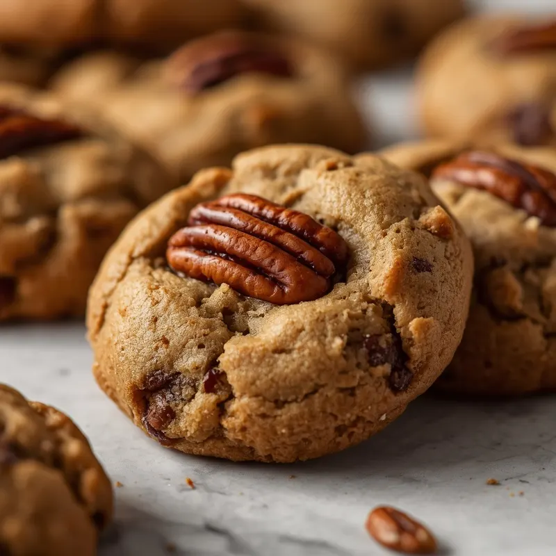 Golden Maple Pecan Cookies Golden Maple Pecan Cookies
