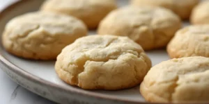 Fluffy Maple Sugar Cookies with Golden Edges