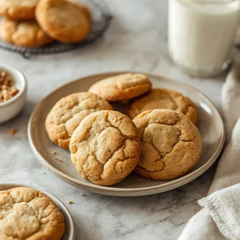 Fluffy Maple Sugar Cookies with Golden Edges Fluffy Maple Sugar Cookies with Golden Edges