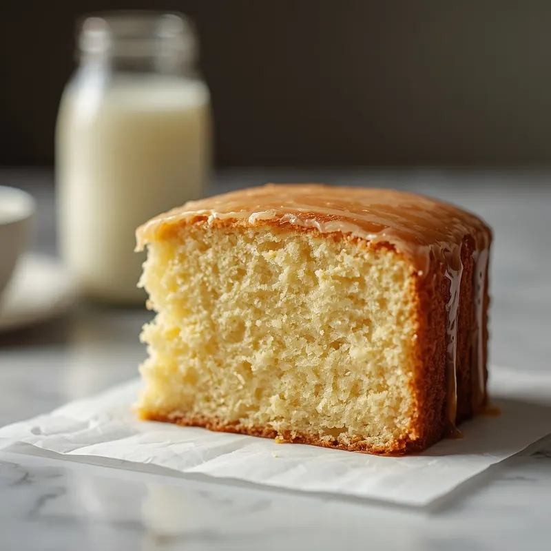 Soft Milk and Honey Cake