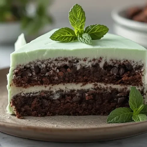Mint Chocolate Cake recipe