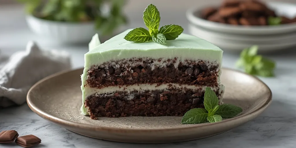Mint Chocolate Cake recipe