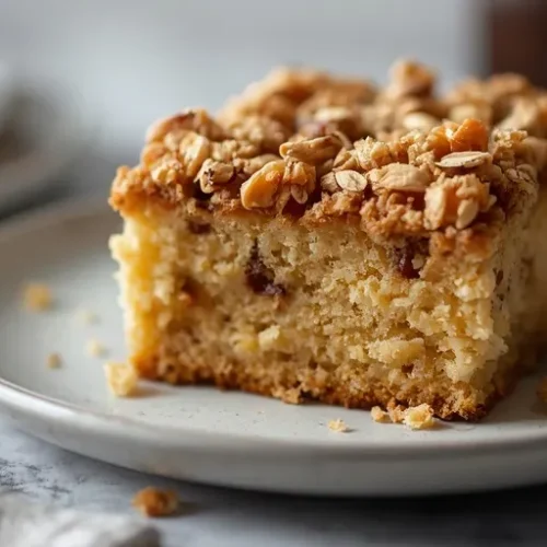 Oatmeal Crumb Cake recipe