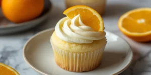 Fresh Orange Vanilla Cupcakes