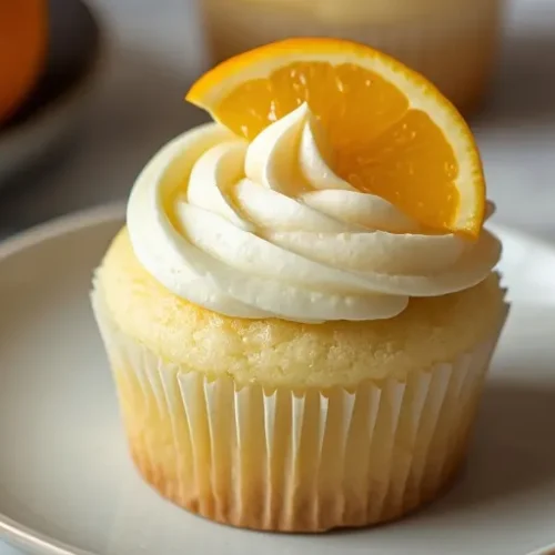 Orange Vanilla Cupcakes recipe