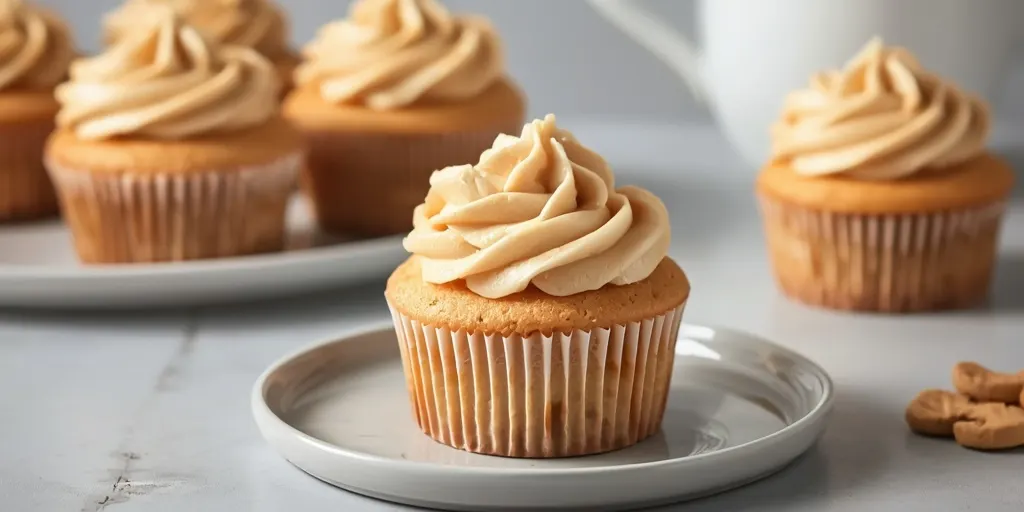 Peanut Butter Cupcakes recipe