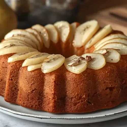 Pear Almond Cake recipe